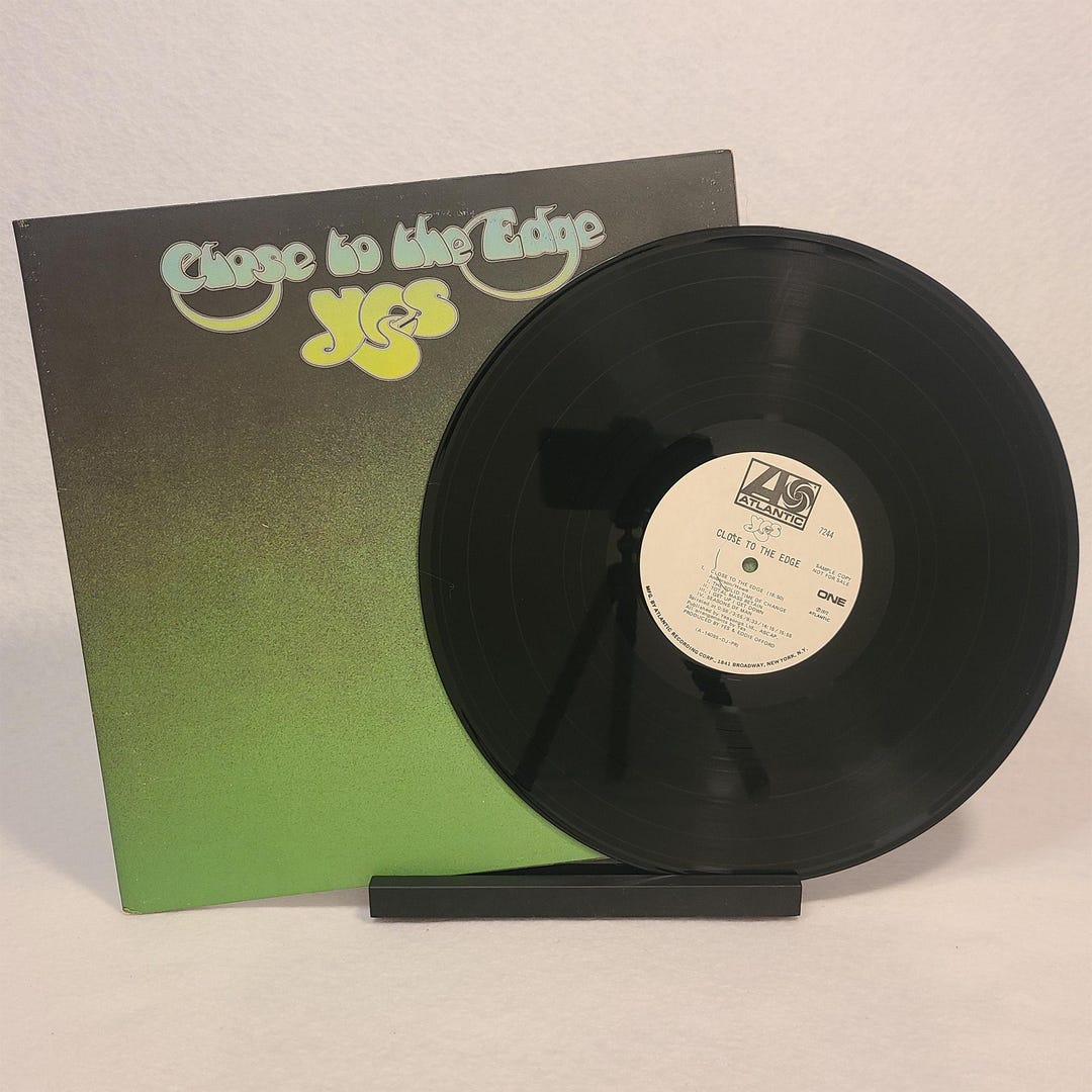 Original 1972 White Label Promo, Yes, - Close to the Edge