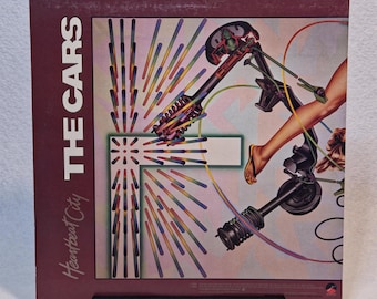 Edición original de 1984, The Cars - Heartbeat City / Electra Records, 60296-1
