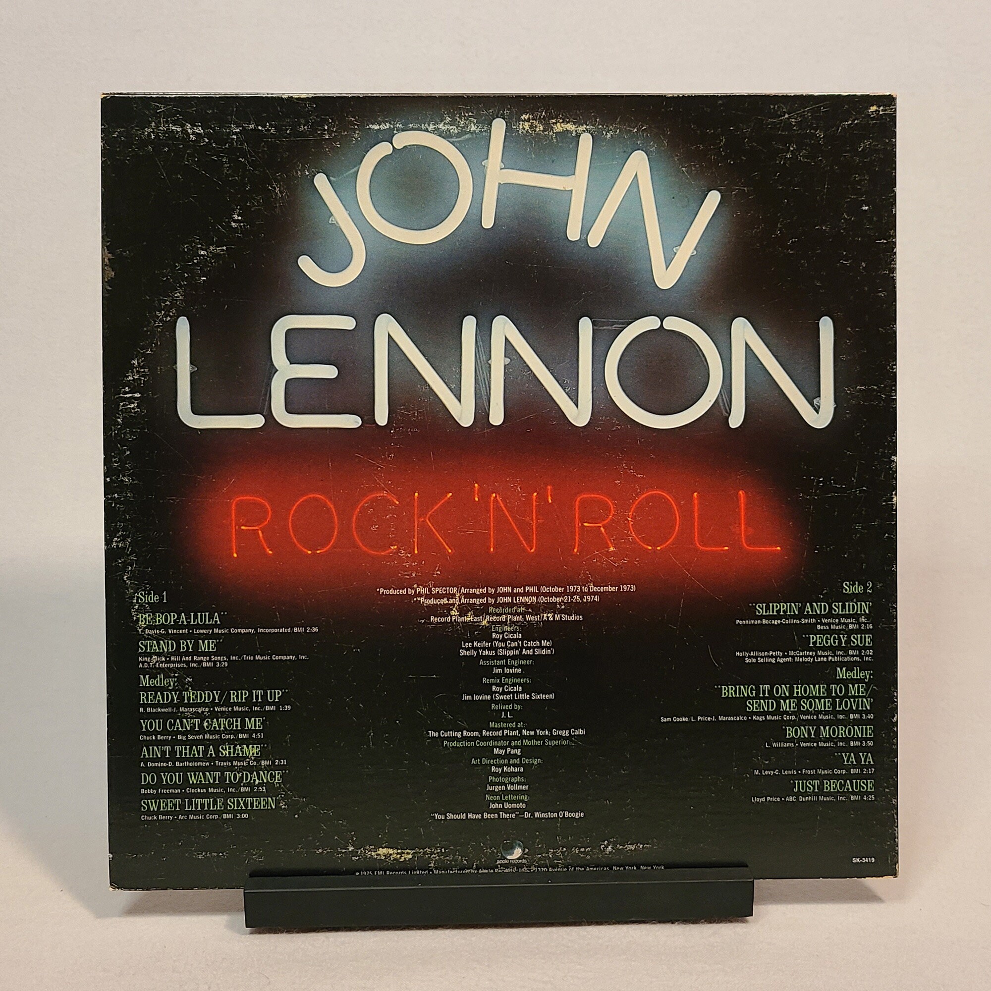 Vintage 1978, John Lennon - Rock 'N' Roll | Capitol Records