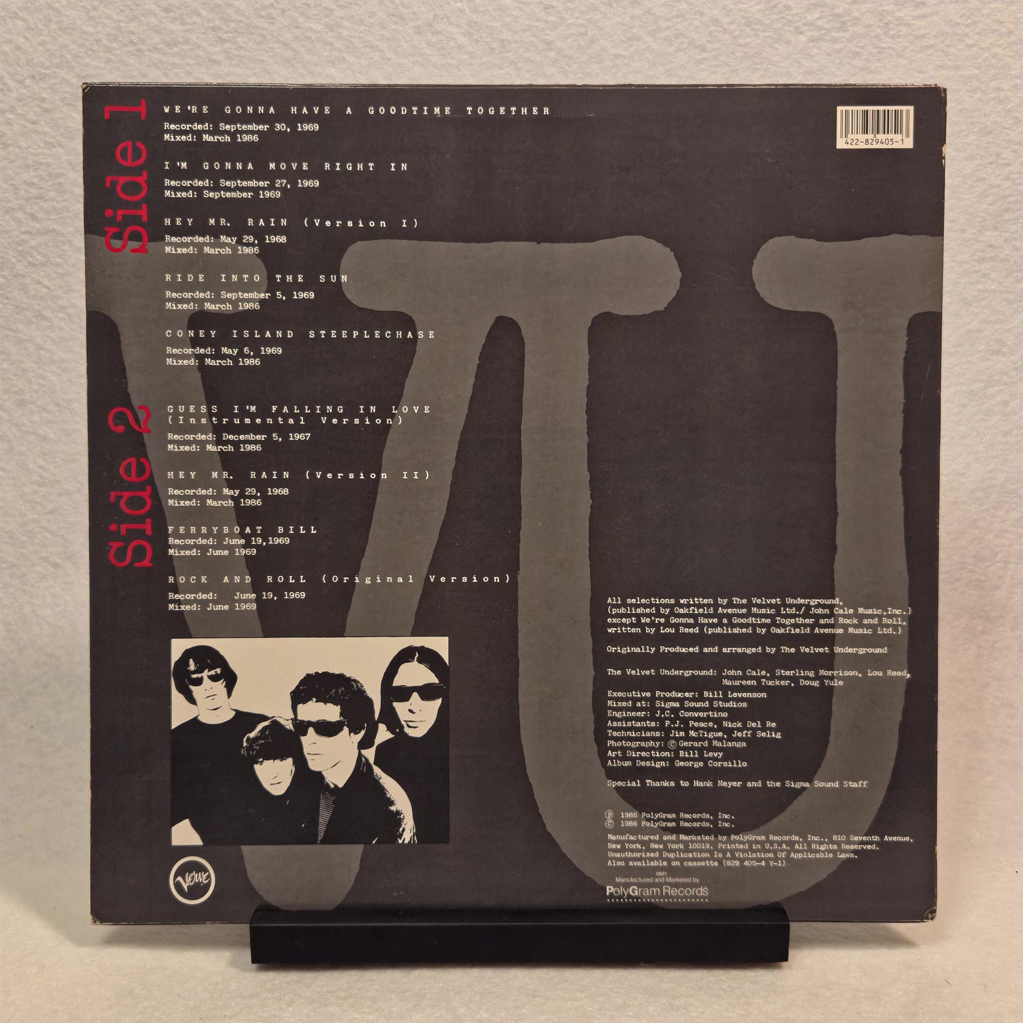 Original 1986 Release, the Velvet Underground - Another View