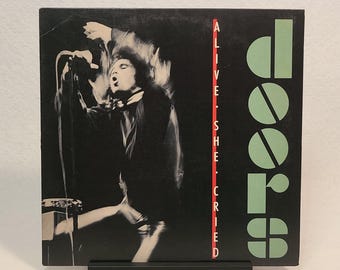 Original the Doors Alive She Cried Live Album Vinyl Record