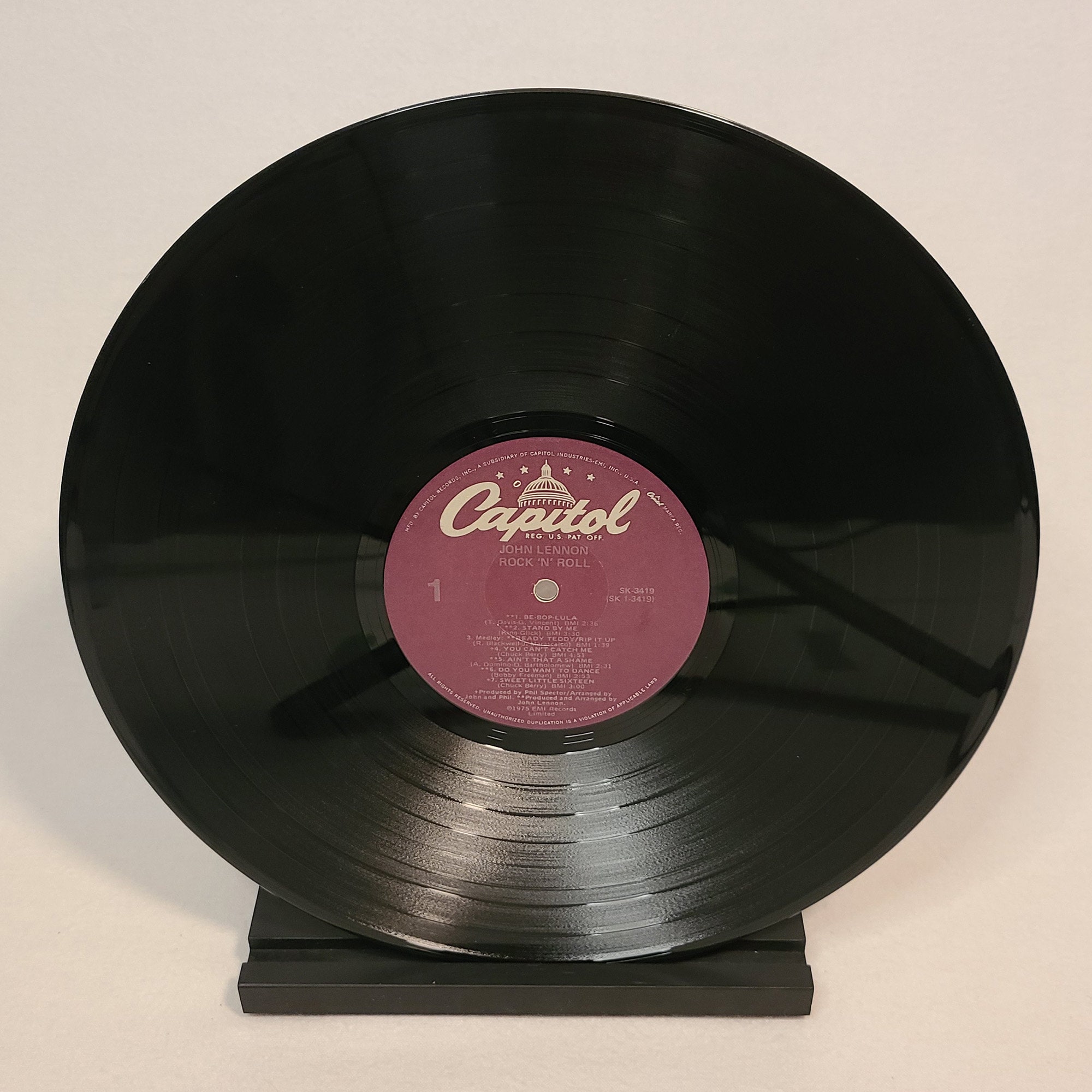 Vintage 1978, John Lennon - Rock 'N' Roll | Capitol Records, SK
