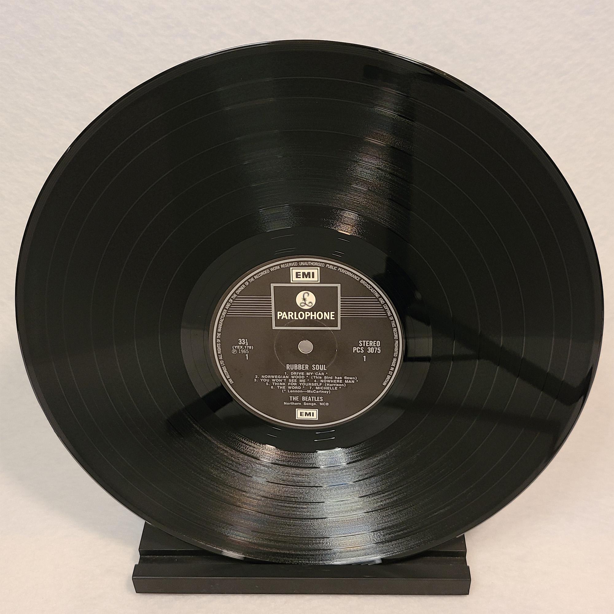 BEATLES★Rubber Soul UK Y/B Parlophone mo The Beatles Collection » Rubber Soul, Parlophone, PCS 3075.