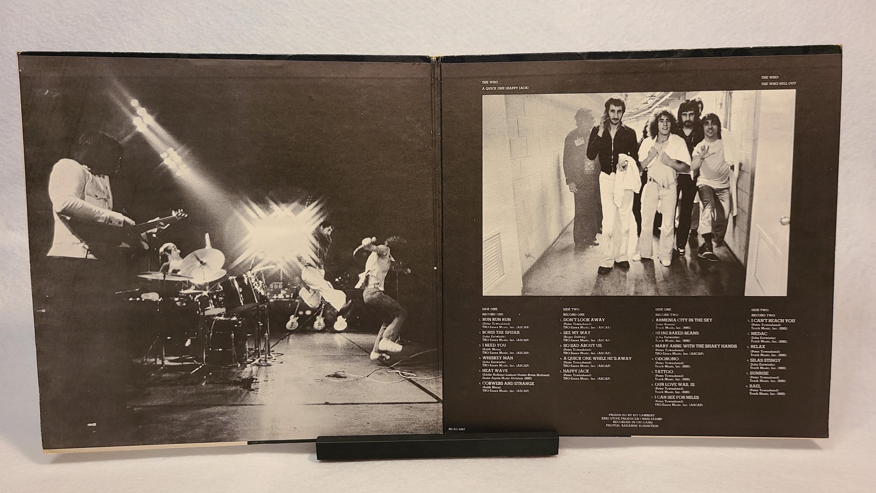 Vintage 1974, the Who - A Quick One (happy Jack) / the Who Sell