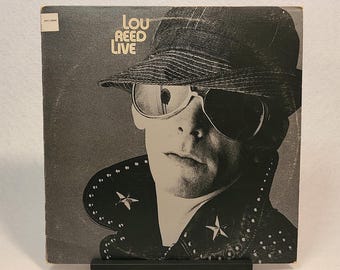 Original 1975 Release, Lou Reed - Lou Reed Live | RCA Victor Records, AFL1-0959