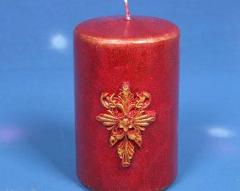 Resident Evil Village Hand-decorated candle Gamer Gift Gift for RE fan