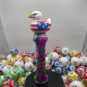 Tampa de reposição para dauber topper American Eagle Duck Bingo
