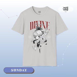 Sunday Honkai Star Rail Shirt, Penacony Anime Tee, Otaku Gamer Gift T-Shirt, Cosplay Villain Top, Unisex Graphic Tee, Fan Merch Sunday HSR