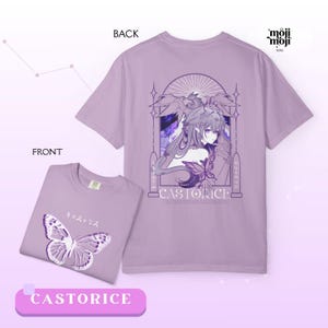 Castorice Honkai Star Rail Shirt, Amphoreus Anime Tee, Gamer Gift Idea, Otaku Graphic T-Shirt, Cosplay Villain Top, Unisex Fan Shirt