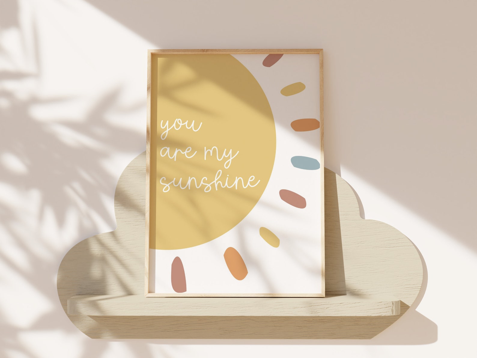 You Are My Sunshine Nursery Wall Art, Sunshine Print, Gender Neutral ...