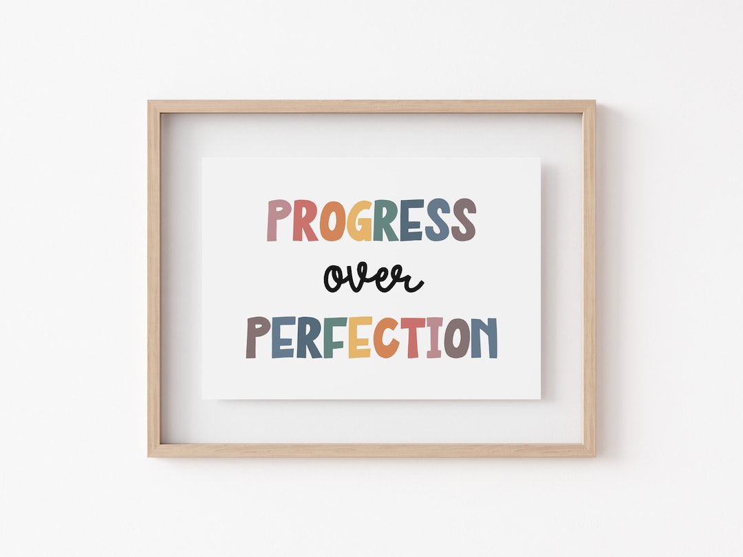 progress-over-perfection-inspirational-wall-art-positive-playroom