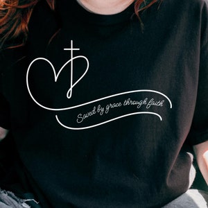 Christian shirt for women Jesus tshirt Religious Bible verse shirt Faith Tee shirt Men Christian Apparel Gift for her Christian Gift for him