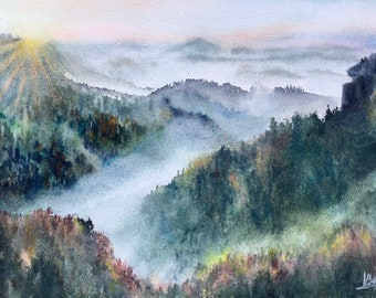 油絵（アイランド風景画）F20号 727mm x 606mm 絵画 油絵 風景画 6号