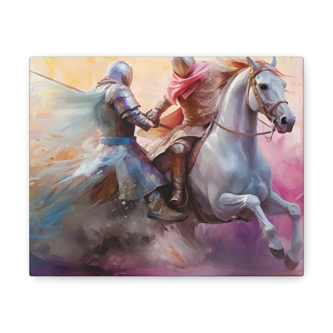 Medieval Canvas Wall Art Medieval Art Medieval Wall Art Etsy