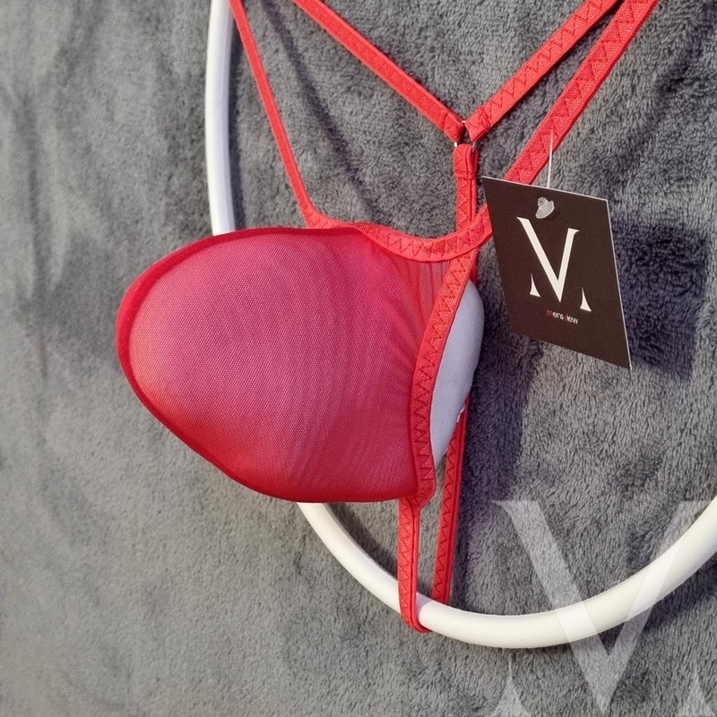See Thru Men Thong - Etsy