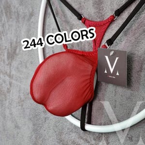 Timon 244 Fabrics MV-7WXXS Micro Bulge Mens String - Handmade Men Underwear Swimwear