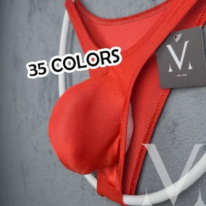 Alastor 35 Colors Classy Bulge, Mens Bikini, Spa, Beachkini - Handmade Men Underwear, Swimwear • MV-W61F8