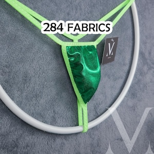 Momus 284 Fabrics MV-GK6KX Extreme Micro Seamless Mens String - Handmade Men Underwear Swimwear