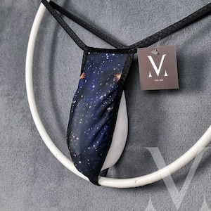 Zeus Galaxy MV-87786 Extreme Seamless Mens String - Handmade Men Underwear Swimwear