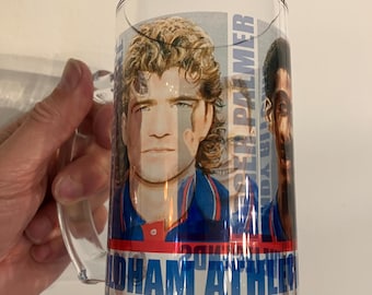 Oldham Athletic legends beer stein