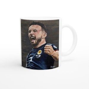 John McGinn Scotland ceramic mug