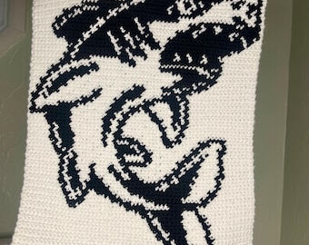 PDF crochet Trad shark tapestry pattern/ crochet tapestry pattern **PATTERN ONLY**