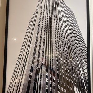 Rockefeller Plaza, NY poster print