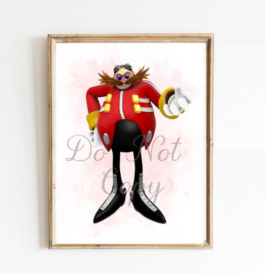 Dr Eggman Wall Art for Sale