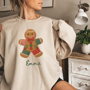 Personalized family Christmas shirts with Mom Dad Grandma Auntie Grandpa titles