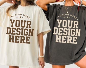 Custom Design Shirt, Custom Logo Shirt, Custom Design Shirt, Custom Text Shirts , Your Business Logo, Custom Double Sided Print Shirts