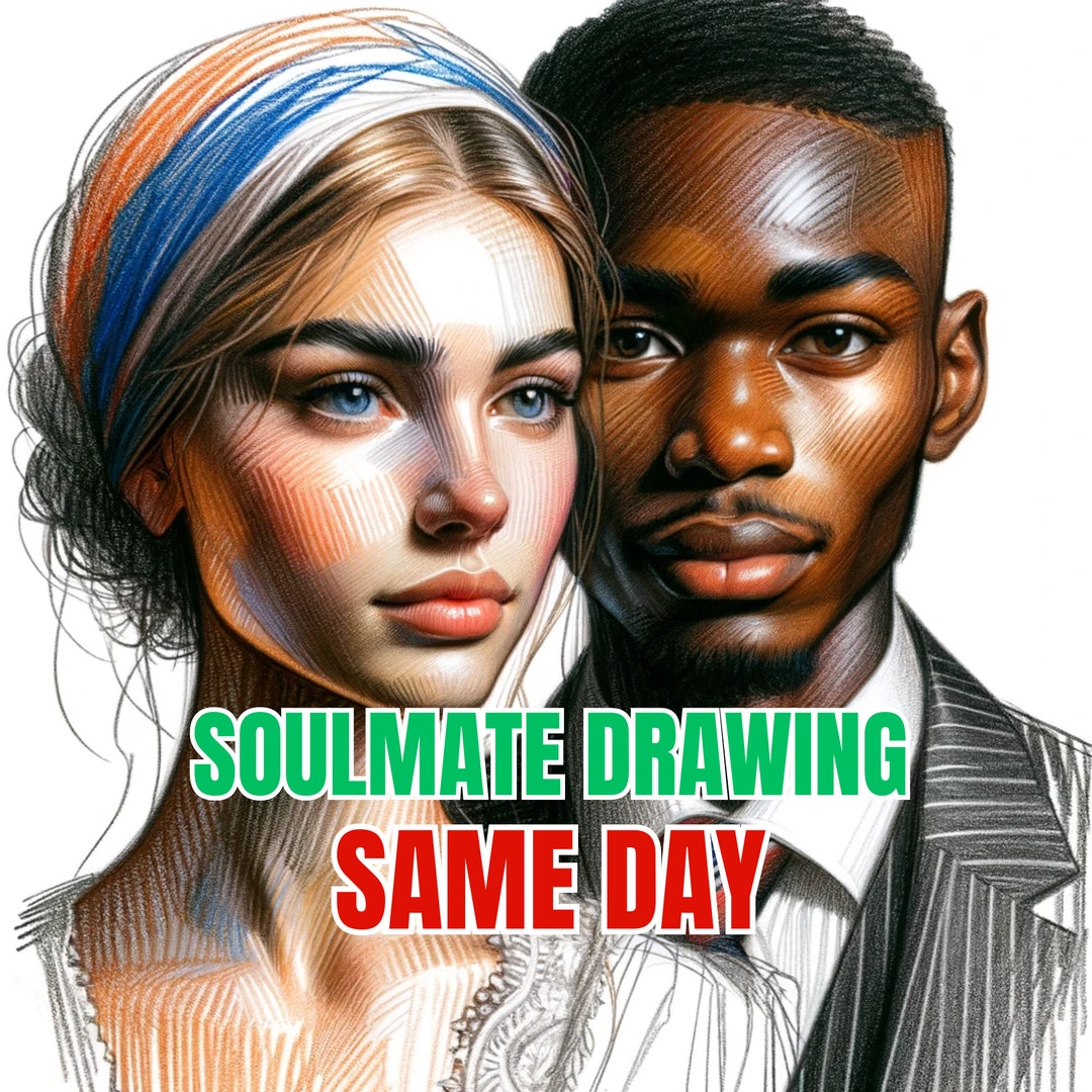 Draw My Soulmate Love Psychic Portrait Sketch of Your Future Soulmate