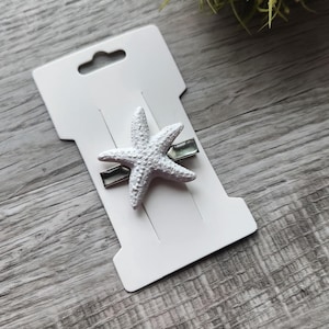 Starfish • hair clip
