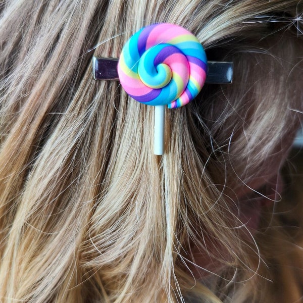 Lollipop Hair Clip Set