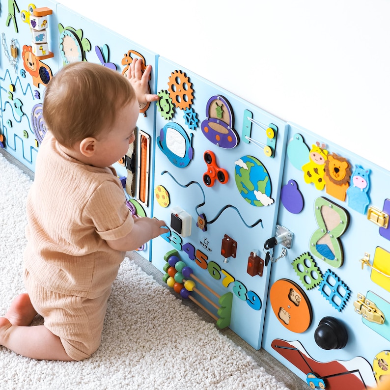 Customizable Modular Busy Board Panels - Interactive Educational Toy ...