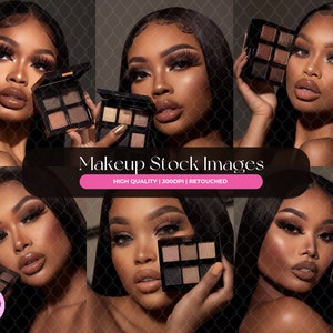 15 Stock Image Bundle African American Model,Cosmetics Website Model, Beauty Stock Photos, Makeup Artist, Makeup Stock Photos, Beauty Stock