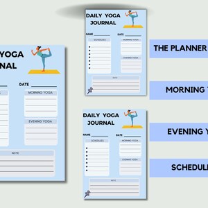 Digital Daily Yoga Journal: Elevate Your Practice with Ease