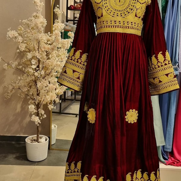 Afghan Traditional Dress | Afghan Women Dress | Afghan Clothes | Afghani dress | Afghan dress | Afghan Kuchi dress wedding vintage dress