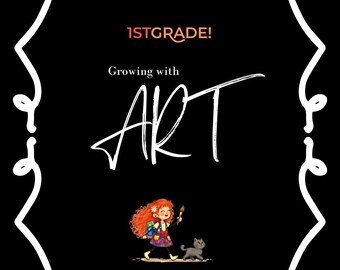 Growing With Art Week 1 – Line Practice Worksheets for Grade 1, Fine Motor Skills & Pre Writing Activities, Art Based Learning Printable PDF