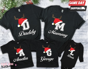 T-shirt de groupe de Noël, cadeau de Noël pour la famille, sweat-shirt Joyeux Noël, chemise de famille de Noël, t-shirts de Noël assortis, t-shirt de Noël personnalisé,