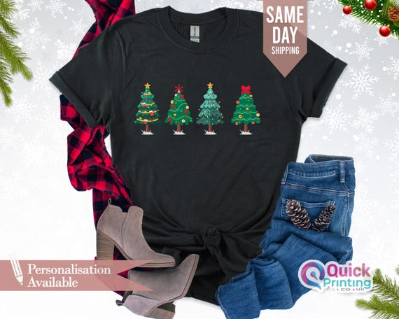 Navideñas Personalizadas Playeras Con Letras NavideÃ±as Camisetas