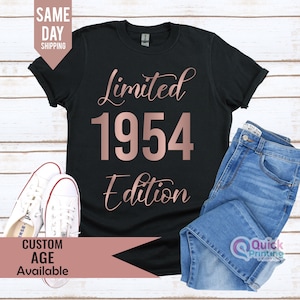 70tH Birthday T Shirt 70 Years Tshirt, Funny Joke Tshirt, Birthday Fans Gift Men Tee Top, Limited edition t-shirt 1954, 70th Birthday gifts