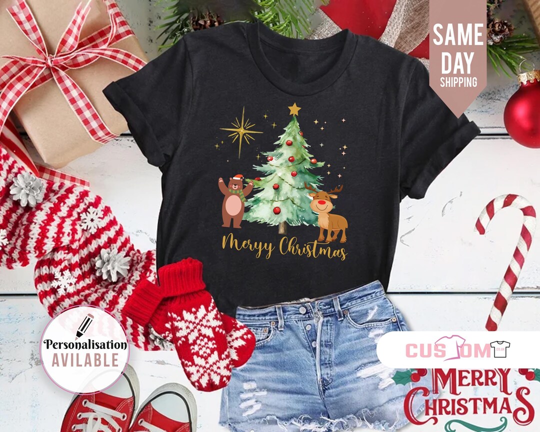 Christmas Tshirt, Merry Christmas Tshirt, Christmas Family Matching