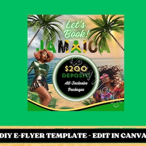 Travel Agent Flyer - Editable In CANVA