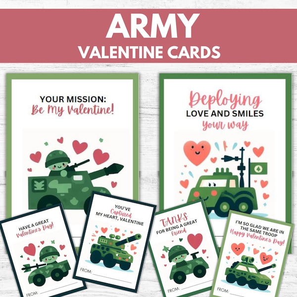 Military Valentine - Etsy