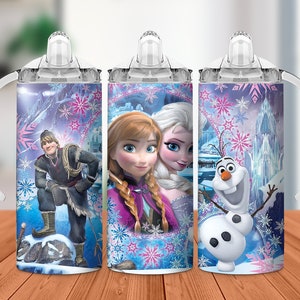 Thermos, Other, Thermos Funtainer Disney Frozen 2 Anna Elsa Olaf Straw  Bottle 2 Oz