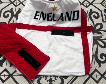 England Jersey style Dog Jacket