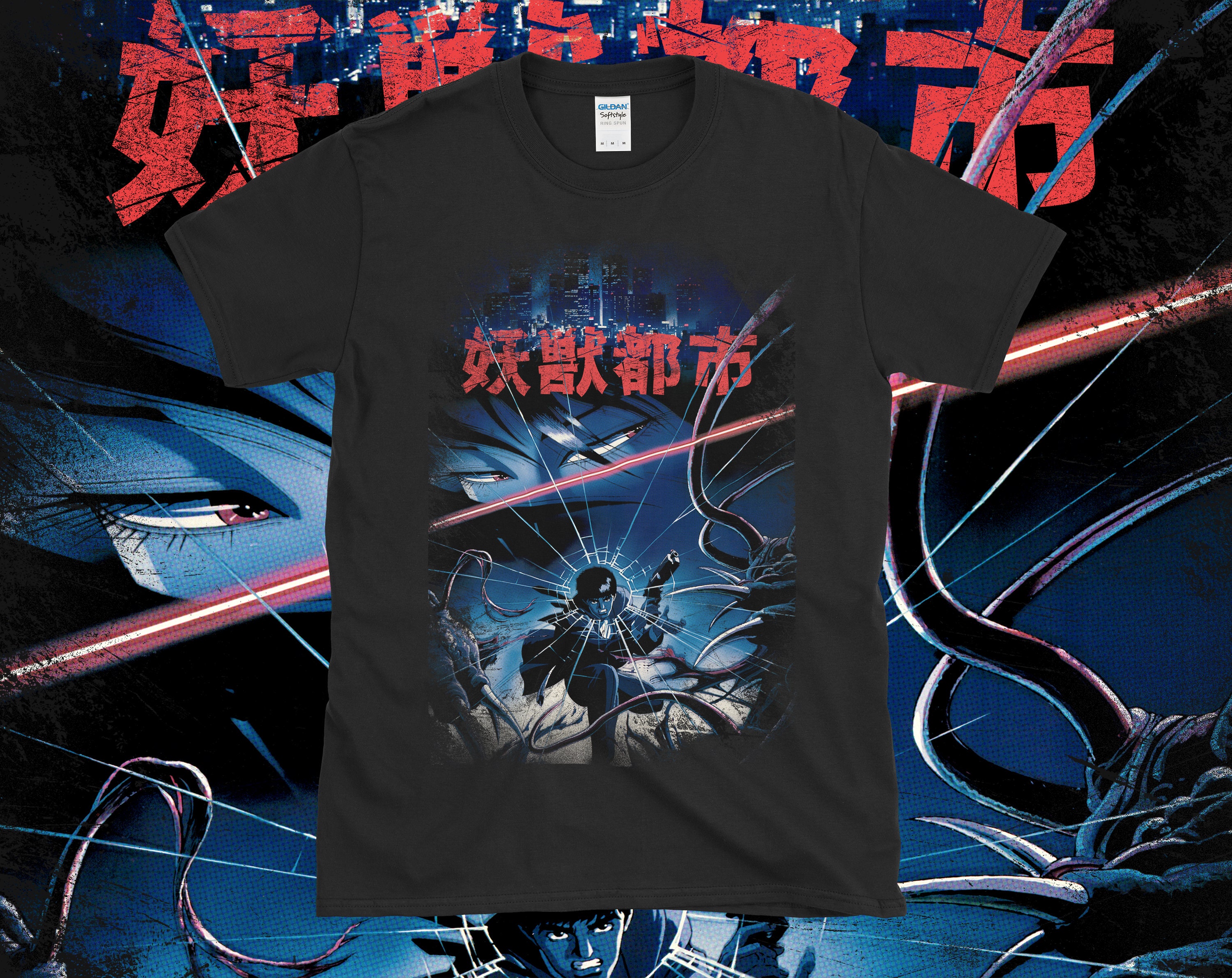 Wicked City Classic T-shirt by Wicked Anime, Yoshiaki Kawajiri 