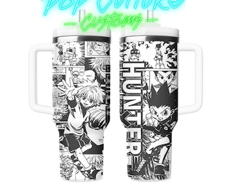Pirate Anime Tumbler: Laser Engraved 40oz Insulated Travel Mug