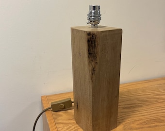 Reclaimed Oak Lamp