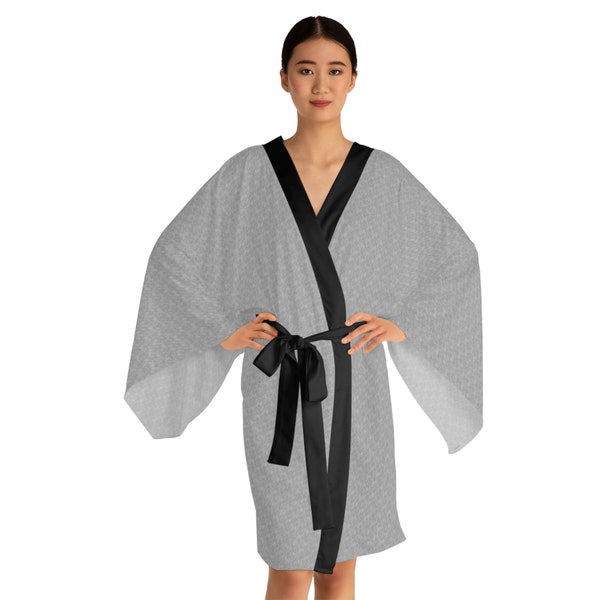 Femme Fatale Long Sleeve Kimono Robe (AOP)